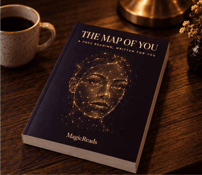The Map of You paperback on a table